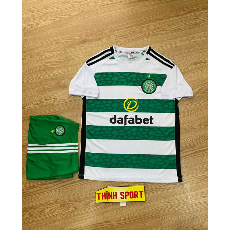 Bộ quần áo đá banh Celtic 2023, Bộ quần áo bóng đá in tên và số theo yêu cầu