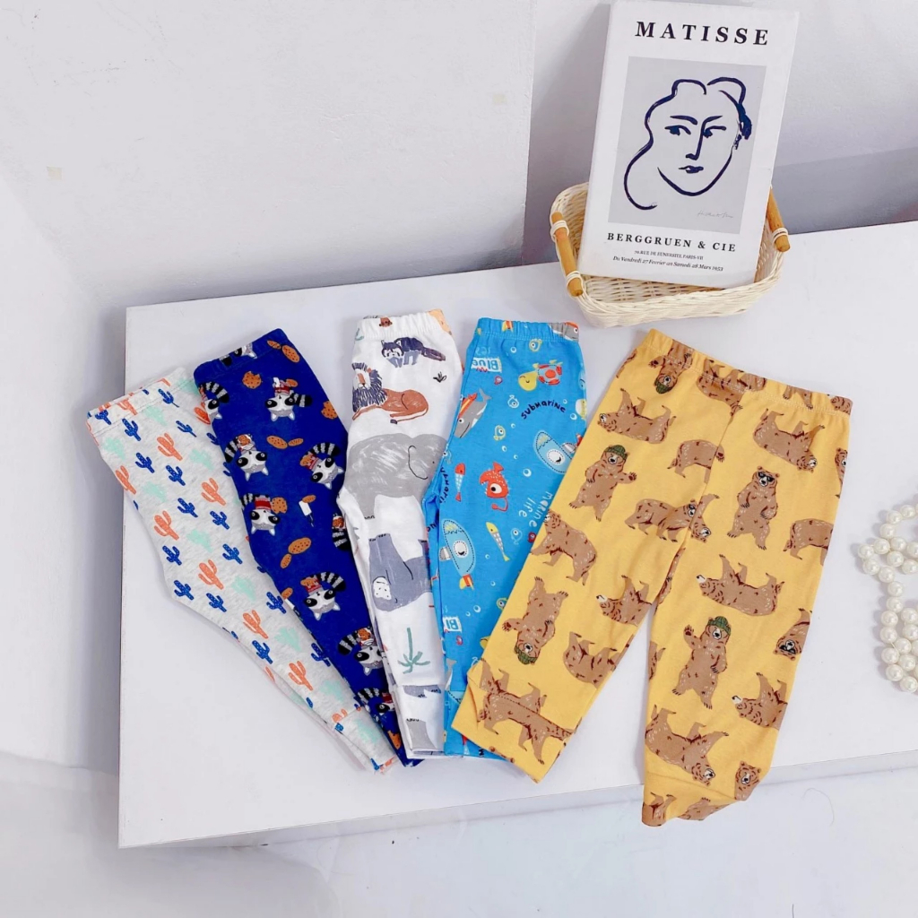 Quần dài cho bé trai bé gái DOMADO chất bozip xuất dư sịn cho bé QCD21