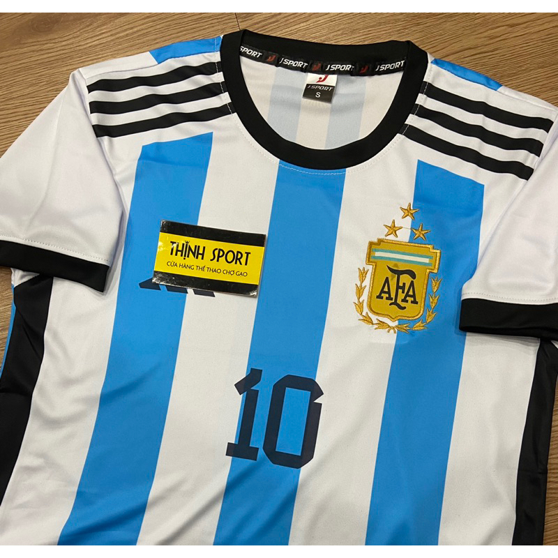 Bộ quần áo đá banh Argentina, Bộ quần áo bóng đá in tên và số theo yêu cầu