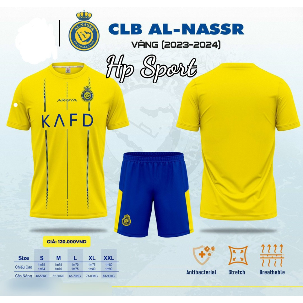 Bộ Quần Áo Ronaldo Al Nassr  2023
