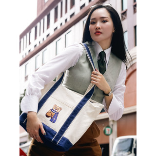 TÚI TOTE EGO CANVAS DENIM  [CHÍNH HÃNG]