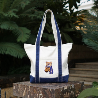 Túi tote ego canvas denim