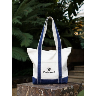 TÚI TOTE EGO CANVAS DENIM  [CHÍNH HÃNG]