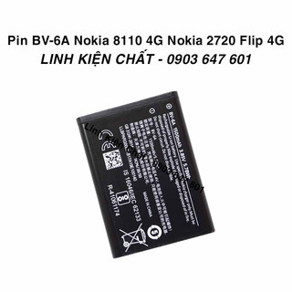 Pin bv-6a nokia 8110 4g nokia 2720 flip 4g