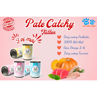 Pate Catchy Lon 400g Dành Cho Mèo Mọi Lứa Tuổi