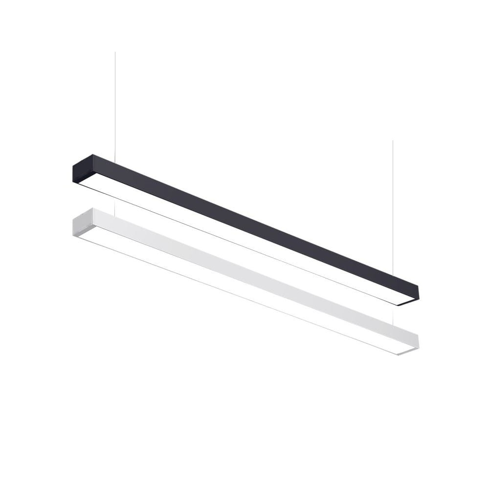 XẢ HÀNG Liner 70*1200 38w Vỏ đen | Đèn Led thả văn phòng | Đèn Led Hộp Thả Trần