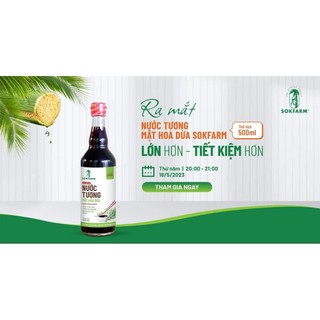 Nước tương mật hoa dừa 500ml
