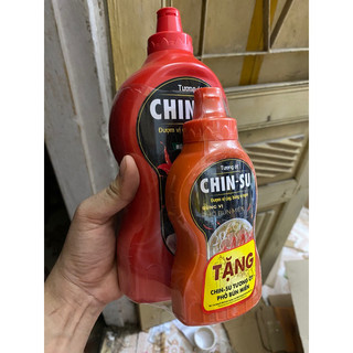 Tương ớt Chinsu CHAI LỚN 1Kg tặng kèm chai CHINSU PHỞ THEO PHÂN LOẠI