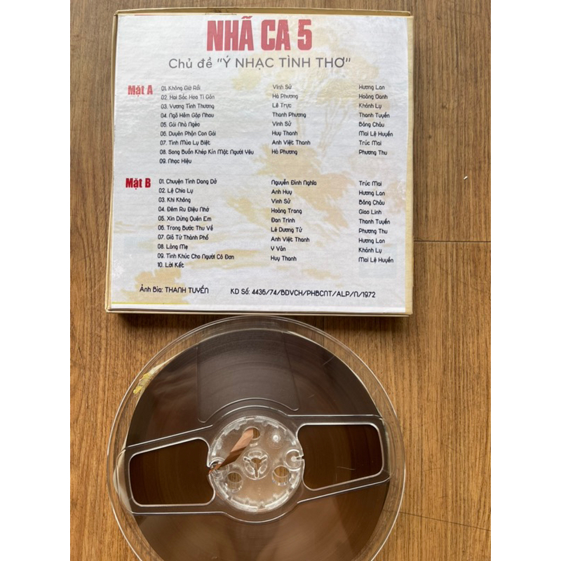 Băng cối NHÃ CA 5