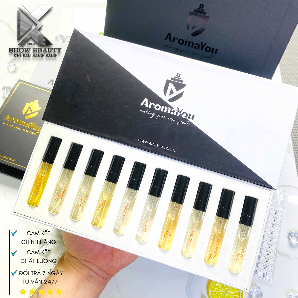 Nước Hoa Cao Cấp Chính Hãng AromaYou Chai Xịt Lưu Hương 6-8 Giờ
