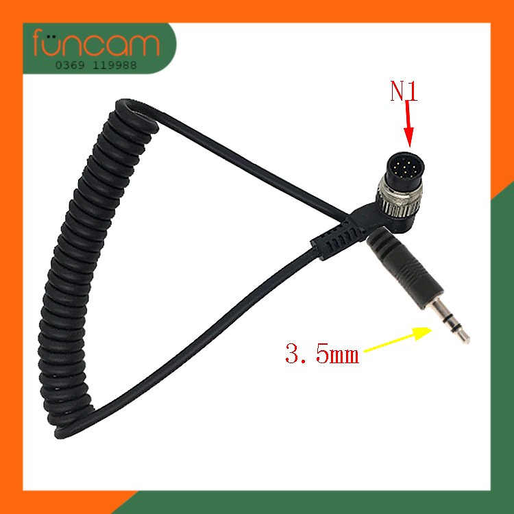 Dây Cáp Nhả Màn Trập 2.5mm 3.5mm C1 C3 N1 N3 S2 Cho Canon Nikon Sony Pentax