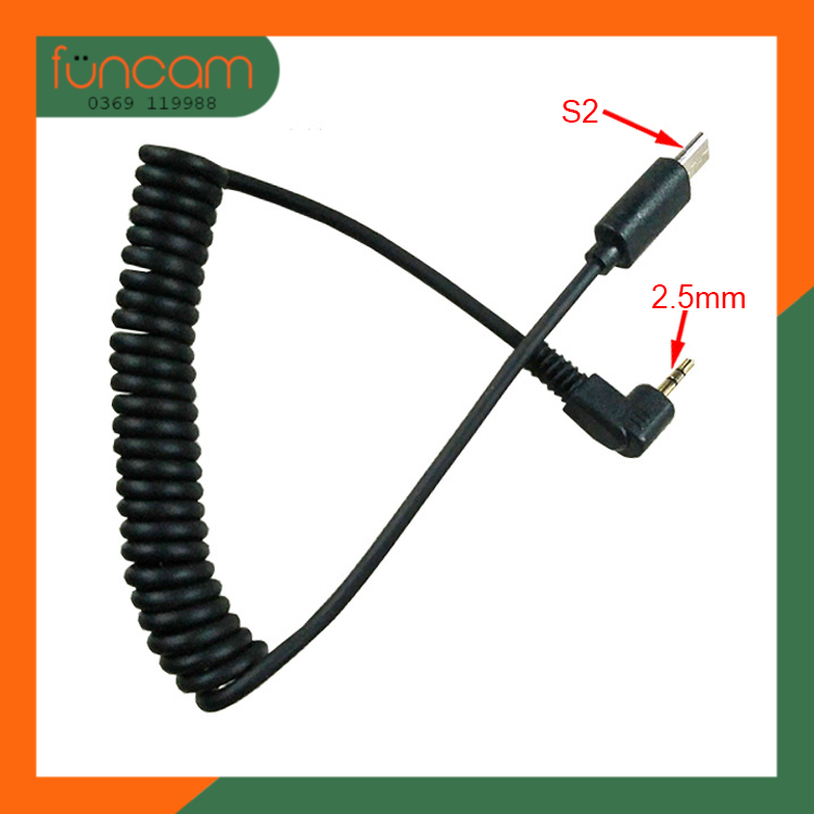 Dây Cáp Nhả Màn Trập 2.5mm 3.5mm C1 C3 N1 N3 S2 Cho Canon Nikon Sony Pentax