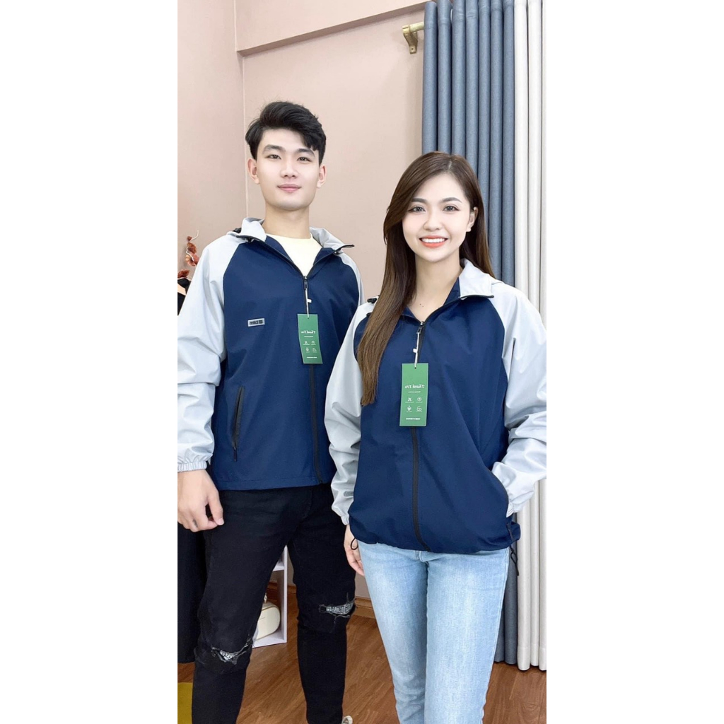 Áo khoác gió unisex cao cấp phối màu The Phoenix chống nước, thời trang hottrend 2023 - Xưởng May VNXK