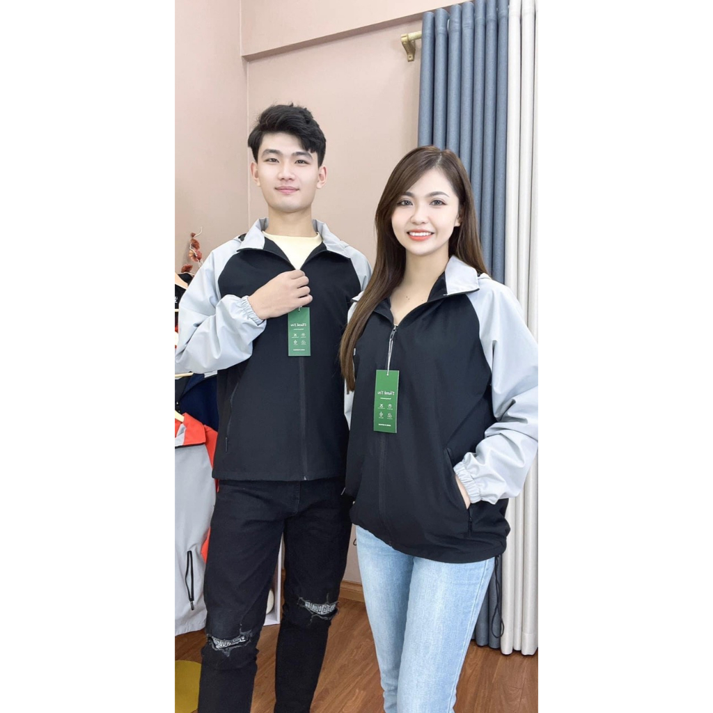 Áo khoác gió unisex cao cấp phối màu The Phoenix chống nước, thời trang hottrend 2023 - Xưởng May VNXK