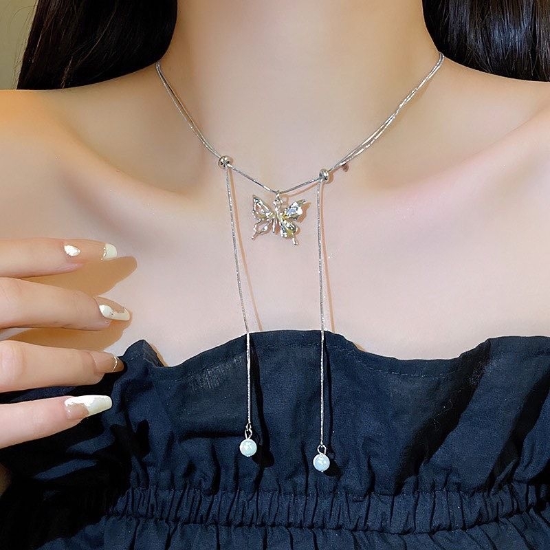 Dây Chuyền Kiểu Mặt Bướm - TS1748 - BCorner