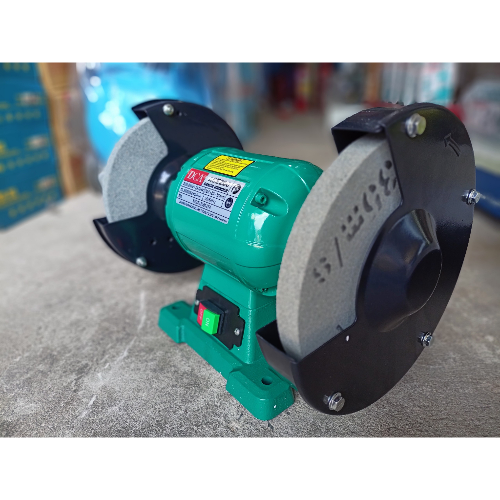 Máy mài bàn 200mm DCA - ASE200 máy mài 2 đá  công suất 370W điện áp 220V hàng chính hãng phân phối bởi TPC