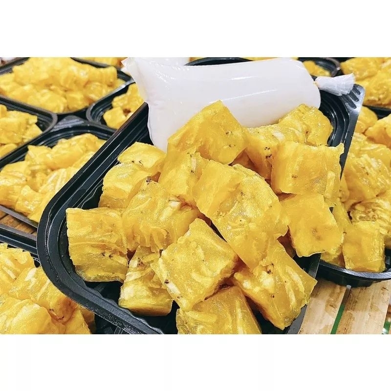 Bánh chuối hấp nước dừa