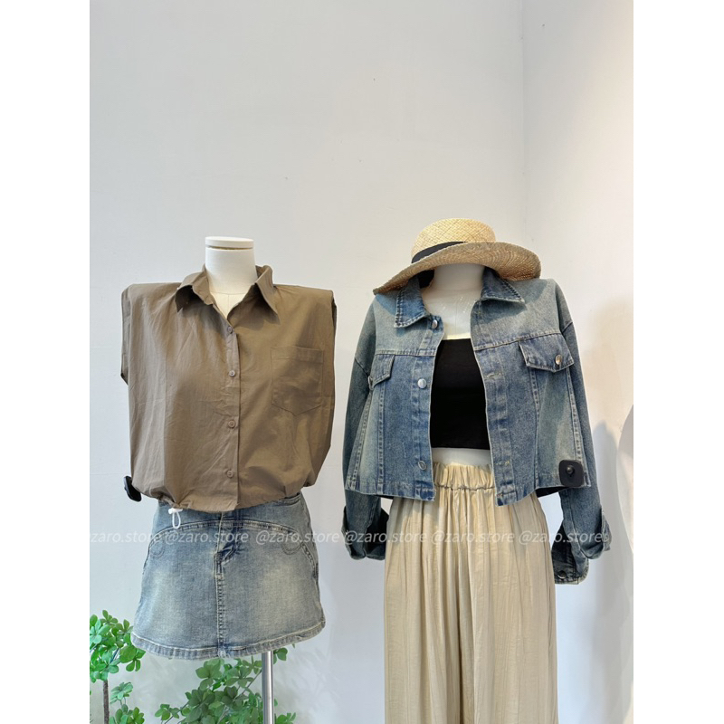 Sơ mi tay hến new