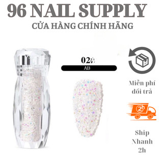 Đá Rắc Móng Siêu Sáng - Đá Rắc Kim Cương