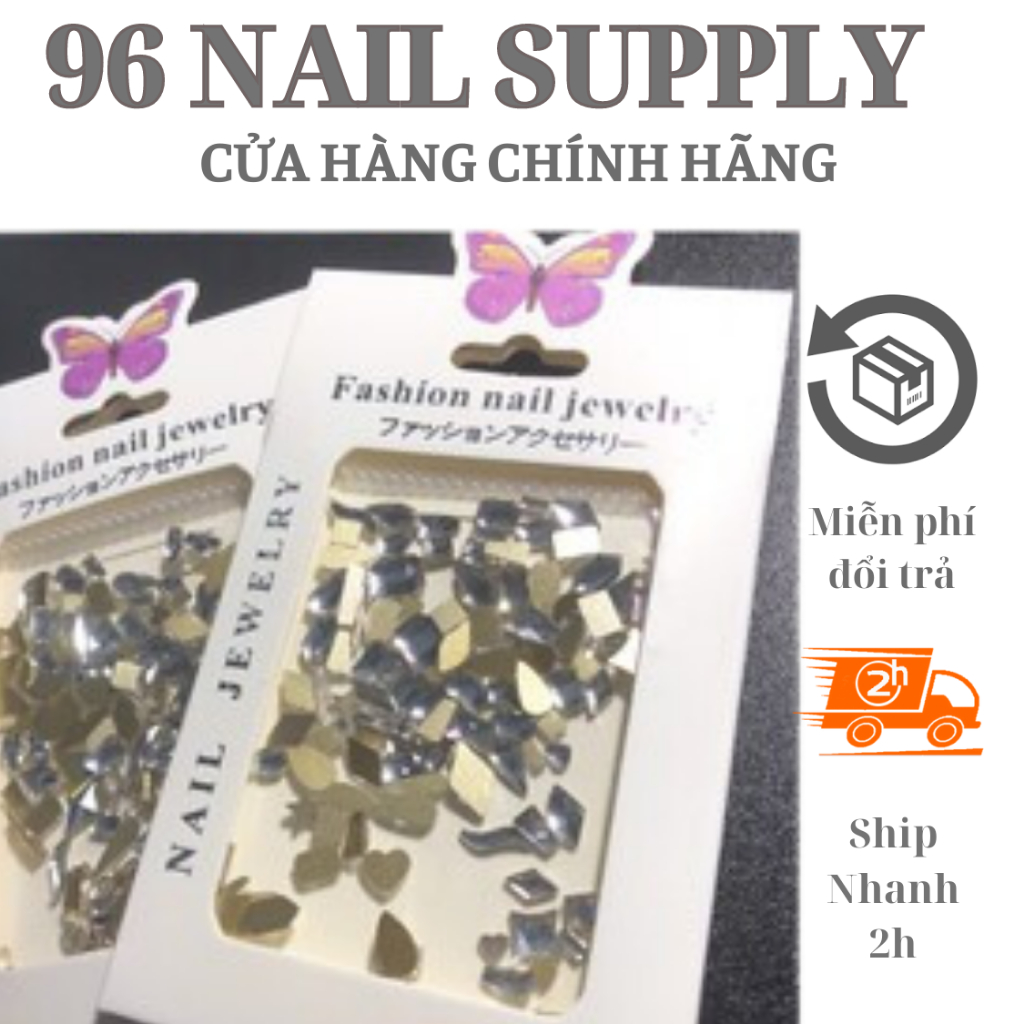 Đá Chân Bằng Mix Mẫu 100 Viên - Đá Khối Chân Bằng Siêu Sáng Siêu Bền