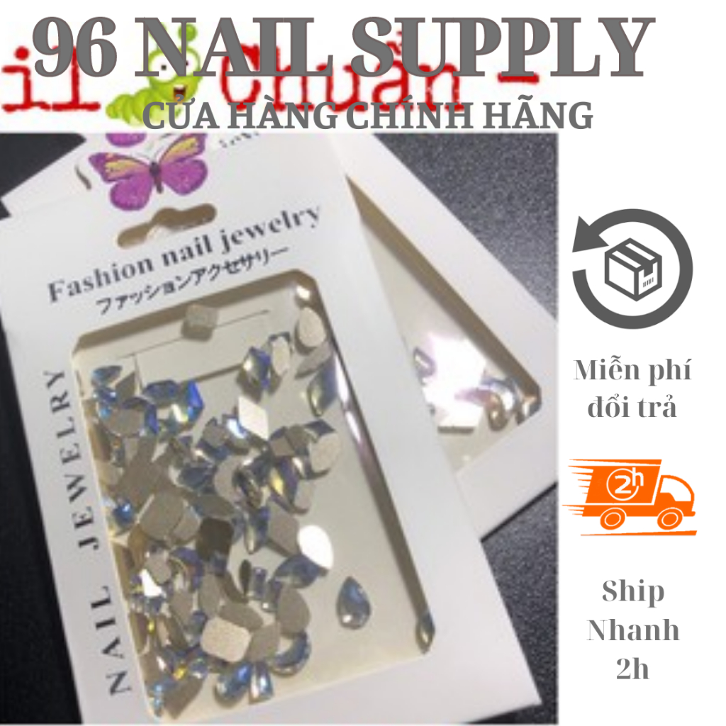 Đá Chân Bằng Mix Mẫu 100 Viên - Đá Khối Chân Bằng Siêu Sáng Siêu Bền