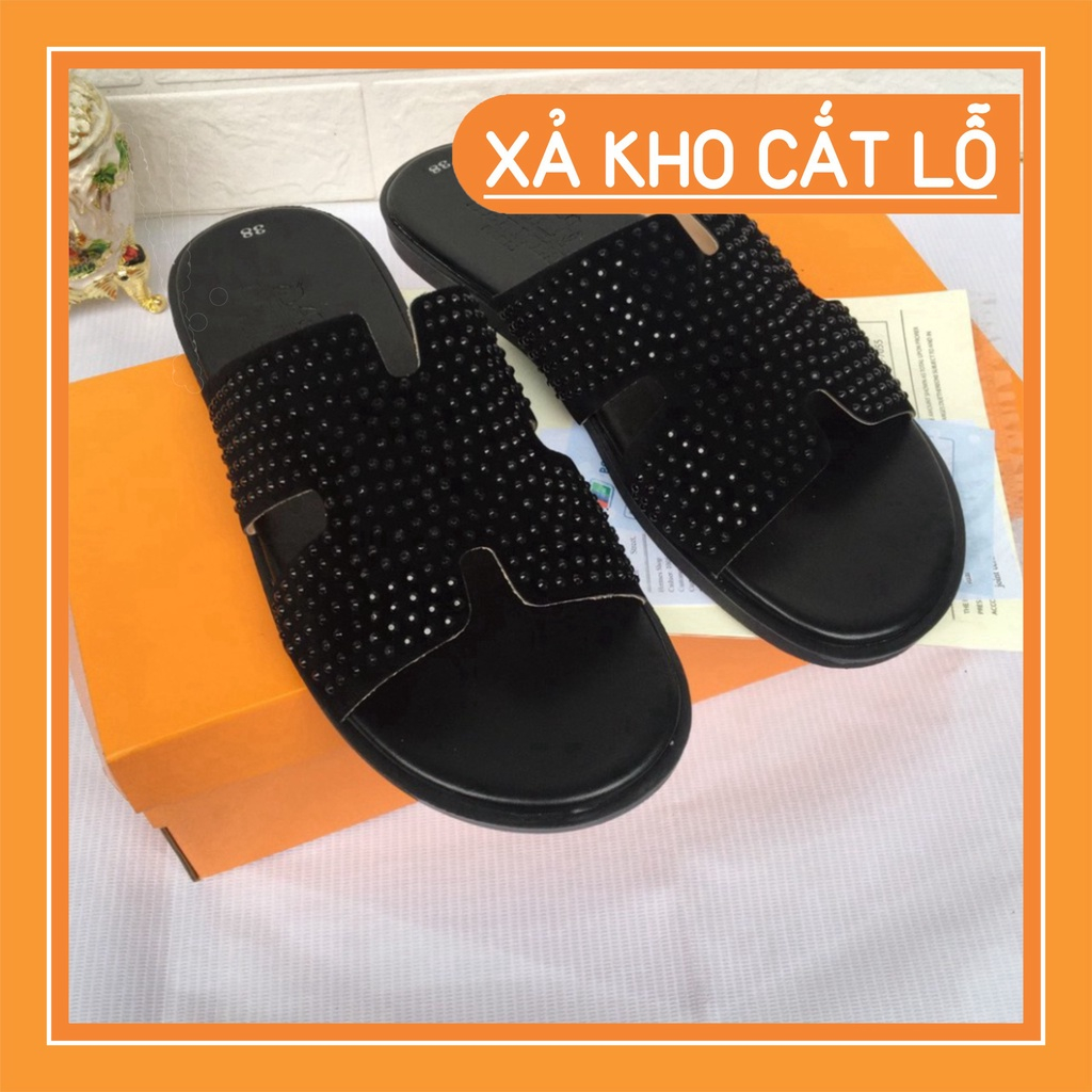 Dép HM Đính Đá , Hàng Đẹp Cao Cấp