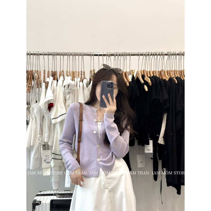 Áo cadigan khoác mỏng nhẹ nhiều màu