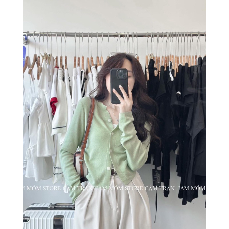Áo cadigan khoác mỏng nhẹ nhiều màu