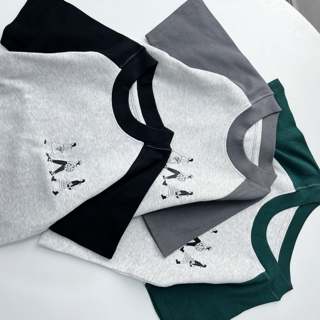 PHỐI TAY ÁO HÌNH LOGO