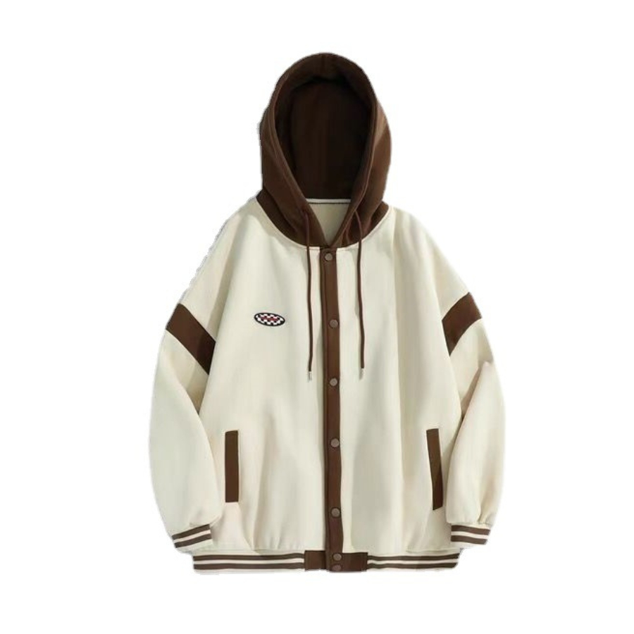 Áo Khoác Hoodie Nút Phú Hợp Nam Nữ Chất Nỉ Cao Cấp - Azura Store