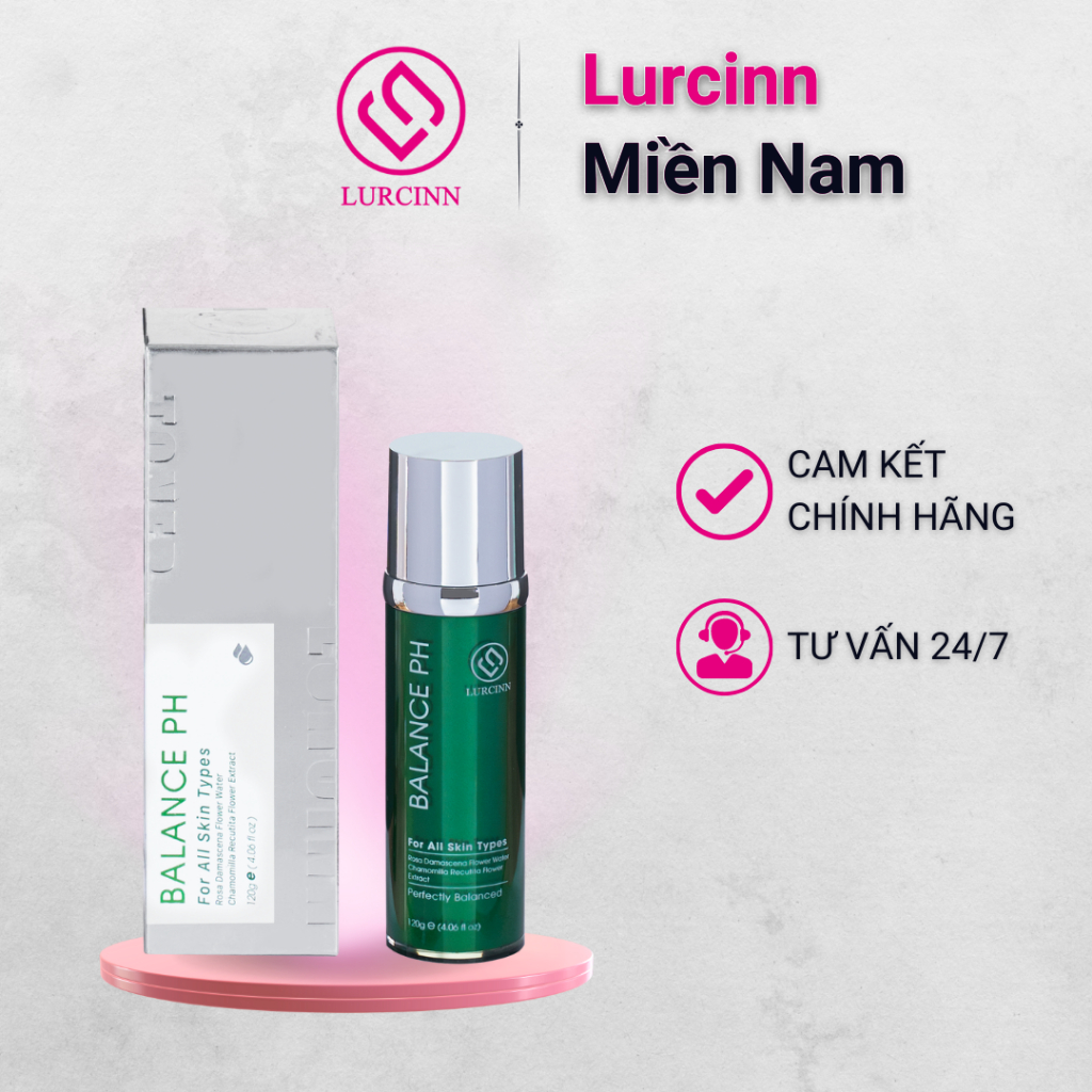 Nước Hoa Hồng Lurcinn Balance pH 120g