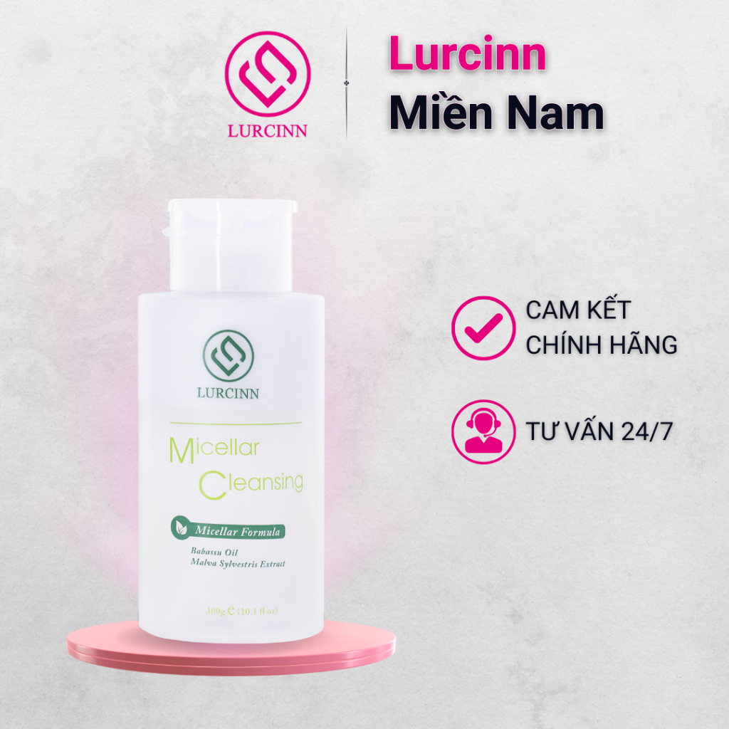 Lurcinn - Nước Tẩy Trang 2 Tầng Micellar Cleansing 300g