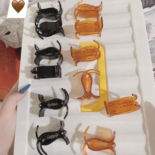 Set 12/ set 6 kẹp tóc càng cua mix màu, set 12 kẹp tóc càng cua mix màu