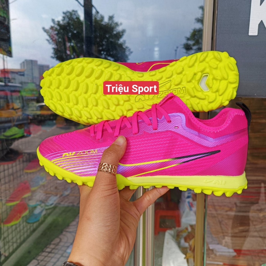 Giày đá bóng Mercurial Vapor 15 Pro Air zoom Khâu đế + hộp+ túi rút + tất