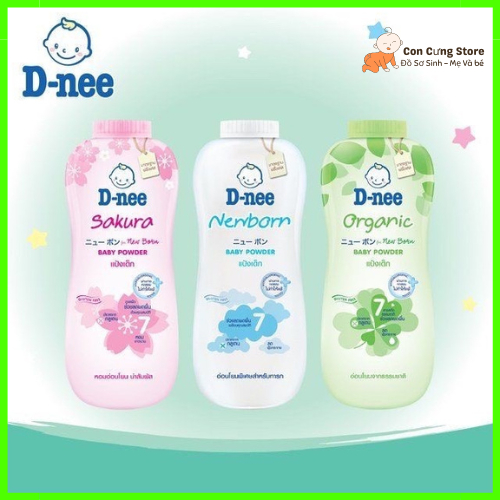 Phấn Rôm Dnee Baby Powder 350g Thái Lan hương thơm tự nhiên A99