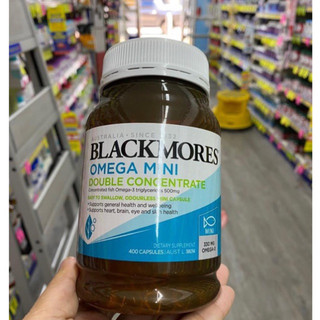 Dầu cá Blackmores Odourless fish oil Mini Caps - Dầu cá không mùi blackmores 400v Úc