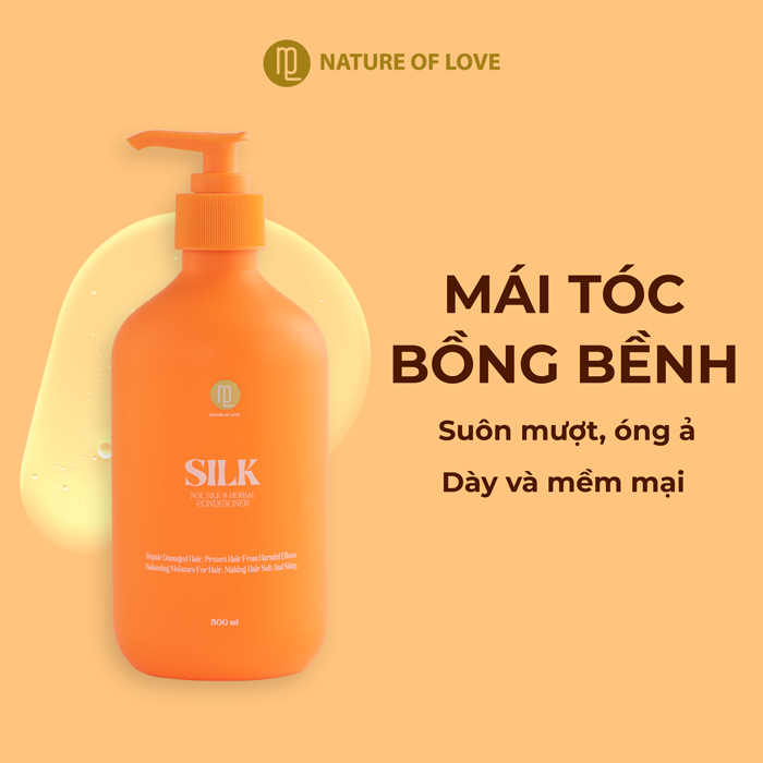 DẦU XẢ THẢO DƯỢC TƠ TẰM - NOL SILK CONDITIONER HERBAL
