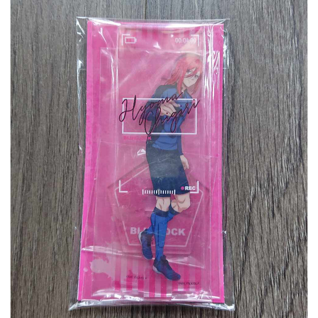 Standee Tượng Mica Blue Lock ver chữ kí