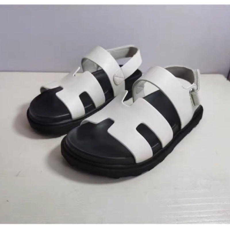 Dép sandan nữ quai hậu mùa hè 2024 thời trang H