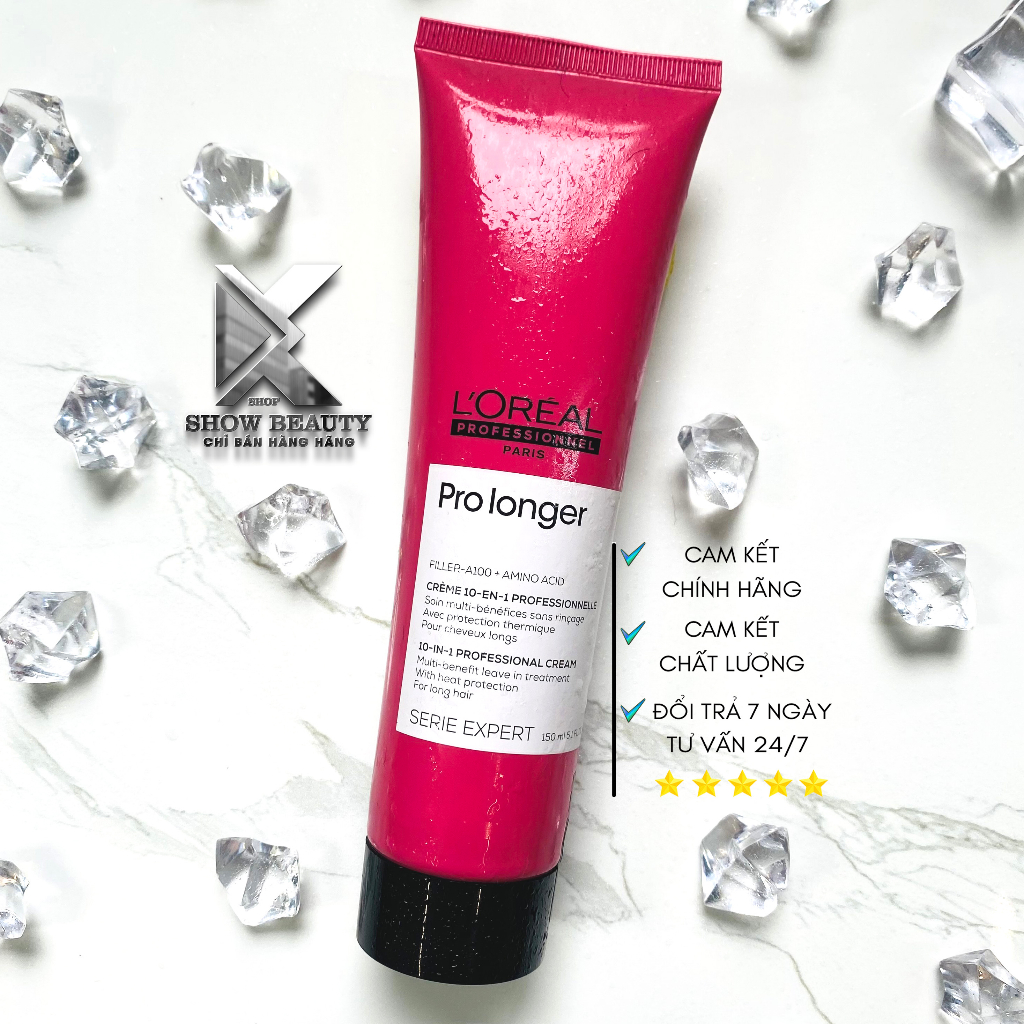 Xả Khô Giảm Đứt Gãy Rụng Chẻ Ngọn Loreal Professional - Pro Longer 150ml