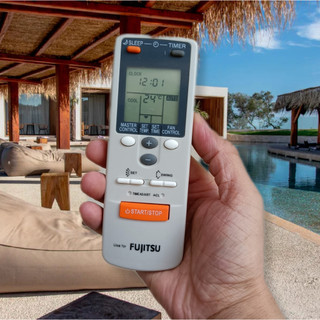 [Mã ELHA22 giảm 5% đơn 300K] Remote máy lạnh - Điều hoà Fujitsu Inverter mới.