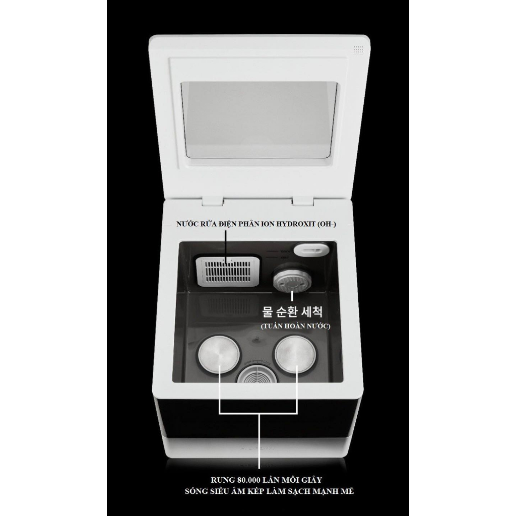 Máy rửa thực phẩm Hurom, Máy rửa rau thịt Hurom 2023