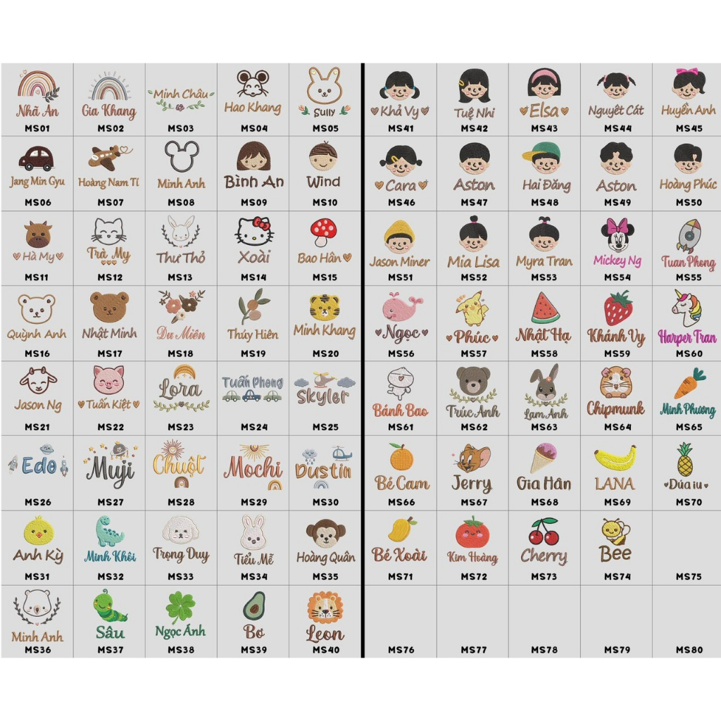 Balo tai thỏ cực xinh - thêu tên bé theo yêu cầu