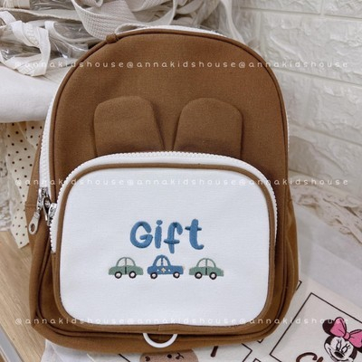 Balo tai thỏ cực xinh - thêu tên bé theo yêu cầu