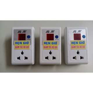 Giảm tốc độ quạt điện, có hẹn giờ giảm tốc
