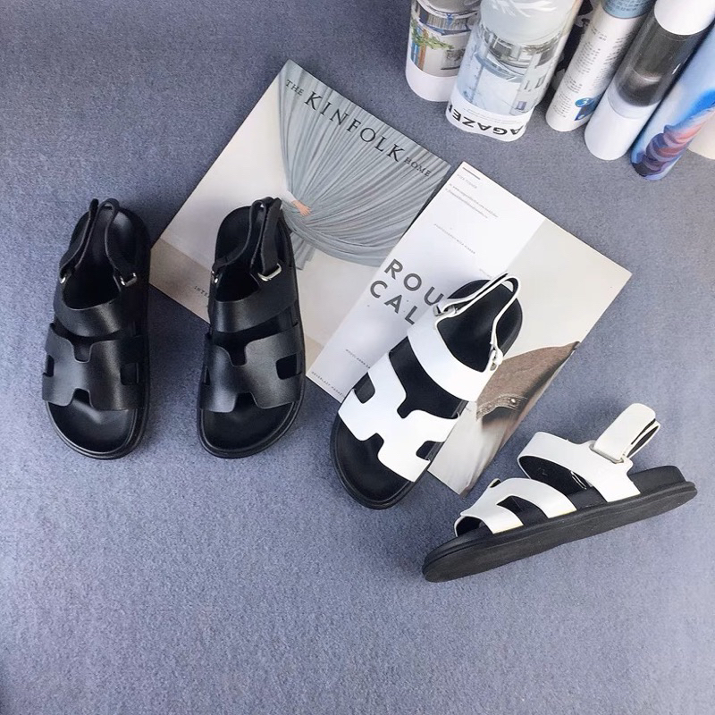 Dép sandan nữ quai hậu mùa hè 2024 thời trang H