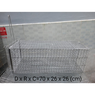 Lồng bẩy mèo ,chồn cáo loại đại 70 cm