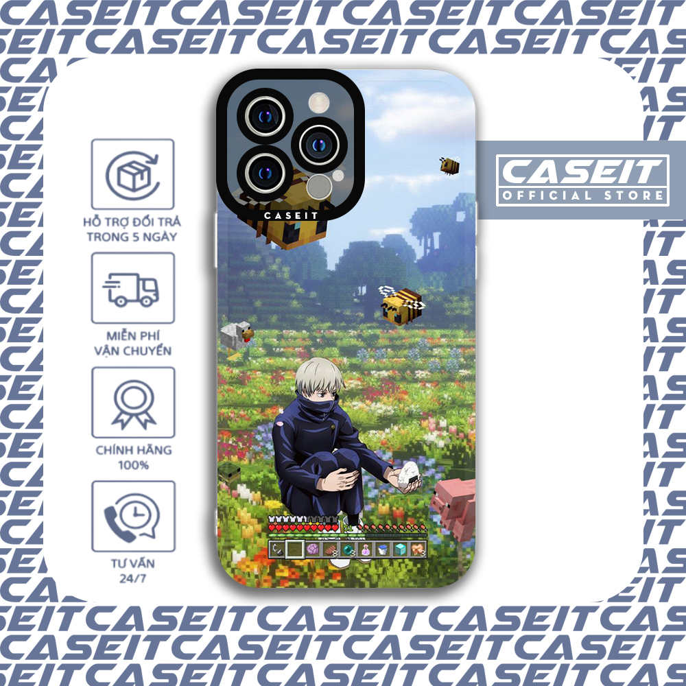 Ốp lưng iphone cạnh vuông Caseit Jujutsu Kaisen anime Toge Inumaki 1 8/8plus/x/xs/11/12/13/14/pro/max/plus/promax