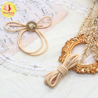 {GIÁ 5 MET} Dây buộc tóc met tròn trơn
