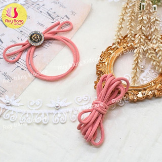 {GIÁ 5 MET} Dây buộc tóc met tròn trơn